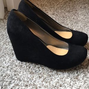 Black Fergalicious wedges